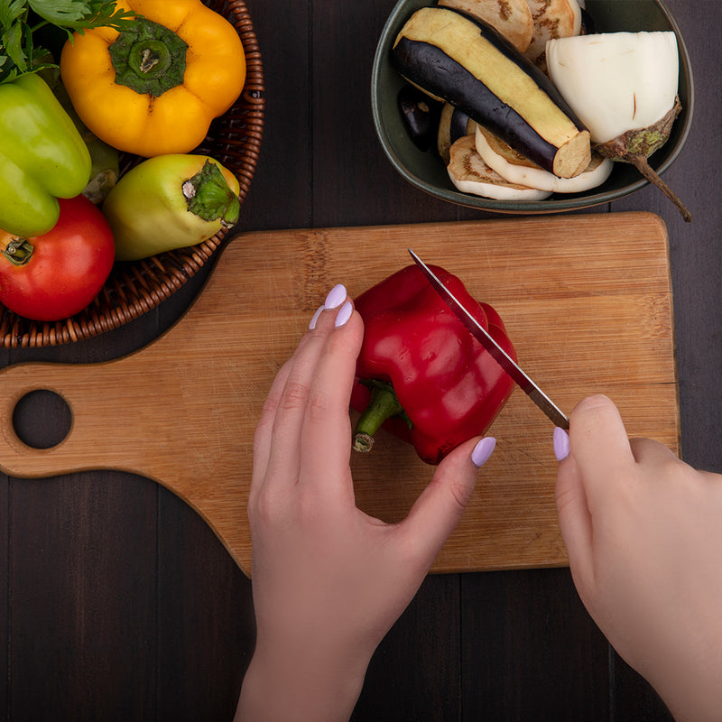 Habitat Large Kitchen Knife – Sharp Multi-Purpose Knife for Chopping, Slicing, and Dicing Vegetables, Fruits, and Meat