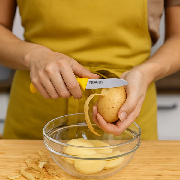 Habitat Peeling Knife – Sharp Fruit & Vegetable Knife for Potato, Carrot, Apple, Mini Kitchen Knife, Durable & Ergonomic