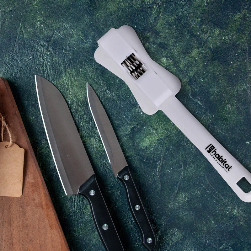 Habitat Knife Sharpener – Durable Kitchen Tool for Sharpening Chef Knives, Santoku Knives, and Utility Knives