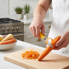 Habitat Basic Smart Vegetable Peeler – Kitchen Peeler for Potatoes, Carrots, Cucumbers, and Fruits
