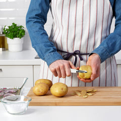 Habitat Diamond Straight Peeler – Sharp Kitchen Peeler for Potatoes, Carrots, Cucumbers, and Fruits
