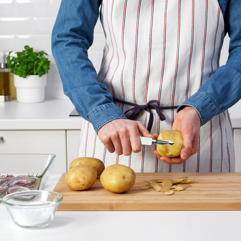 Habitat Diamond Straight Peeler – Sharp Kitchen Peeler for Potatoes, Carrots, Cucumbers, and Fruits