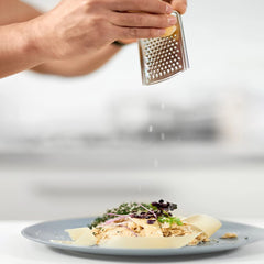 Habitat Diamond Hand Grater – Sharp Multi-Purpose Kitchen Grater for Cheese, Vegetables, Fruits, and Spices
