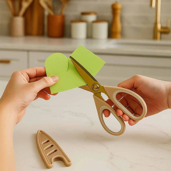 Everyday Scissor – Multi-Purpose Kitchen and Household Scissors for Cutting, Snipping, and Opening