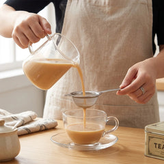 Habitat Basic Smart Tea & Coffee Strainer – Durable Stainless Steel Kitchen Strainer for Tea Leaves, Coffee, and Beverages