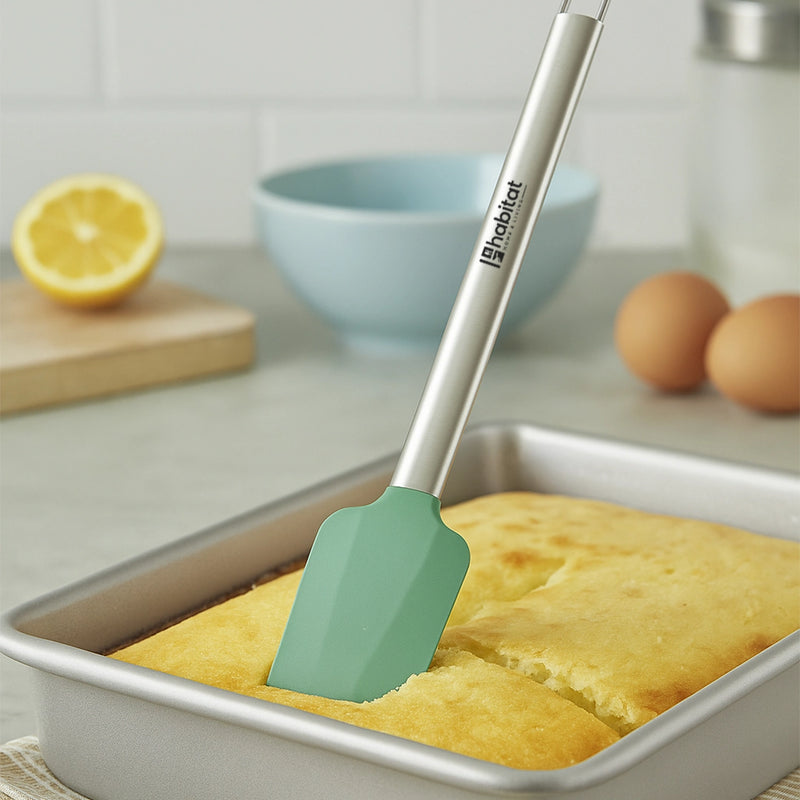 Habitat Silicone Spatula – Heat-Resistant Kitchen Utensil for Stirring, Mixing, and Cooking
