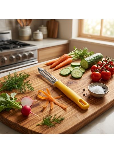 Habitat Basic Smart Vegetable Peeler – Yellow Kitchen Peeler