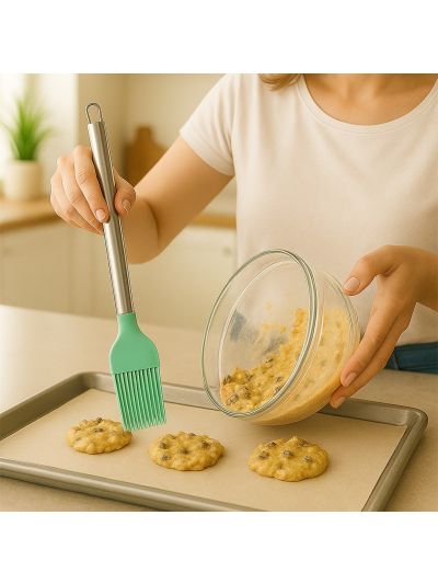 Habitat Silicone Brush – Heat-Resistant Kitchen Brush for Basting, Cooking, and Baking