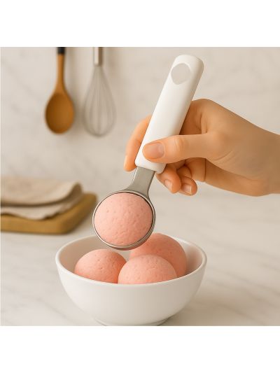 Habitat Diamond Stainless Steel Ice Cream Scoop