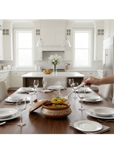 Habitat Diamond Stainless Steel Solid Spoon