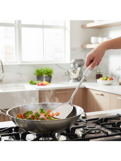 Habitat Stainless Steel Chinese Turner