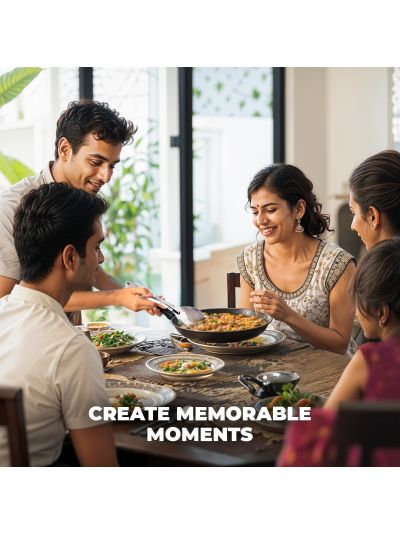 Habitat Multi-Use Oval Server – Sturdy Kitchen Spoon for Serving Meals with Ease  4 No