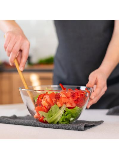 Habitat Bamboo Slotted Spoon – Eco-Friendly Kitchen Utensil for Draining, Stirring, and Serving