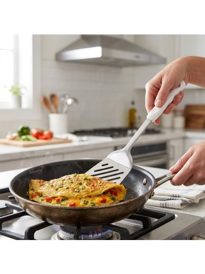 Habitat Diamond Stainless Steel Slotted Turner