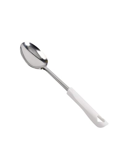 Habitat Diamond Stainless Steel Solid Spoon