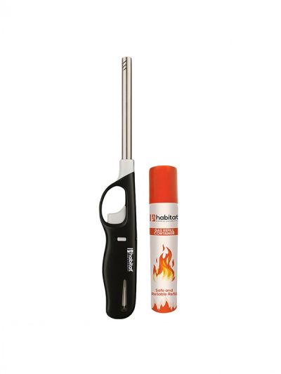 Habitat Gas Lighter with Refill Can